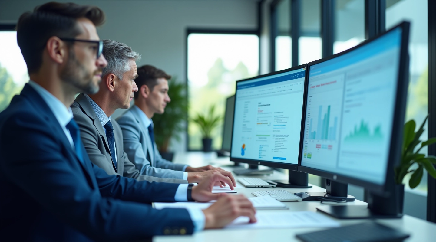 Our team analyzing fiscal documents with NLP technology