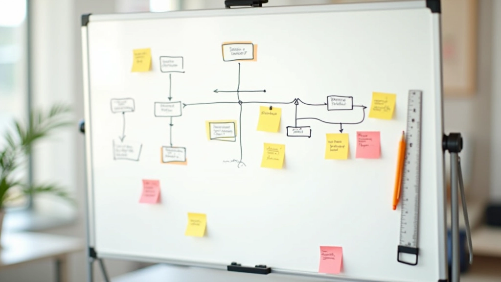 Flowchart showing document processing pipeline with multiple stages and quality checkpoints